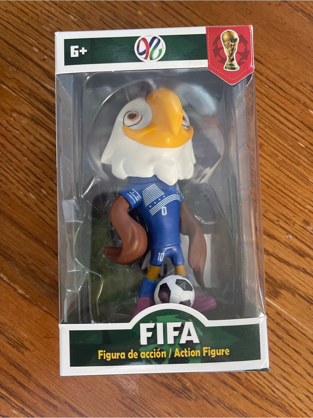FIFA World Cup Eagle Soccer Action Figure - New